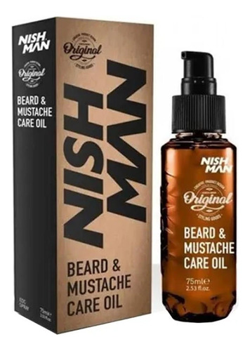 Aceite Para Barba Y Mostacho 75 Ml Nishman