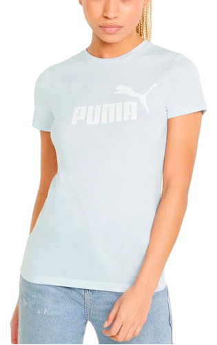 Remera Puma Moda Ess Logo Mujer Grm Tienda Oficial