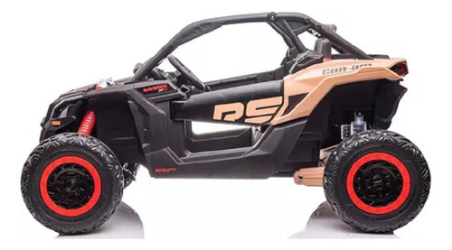 Carrinho Elétrico Infantil Buggy Utv Can-am Maverick Preto Cor Preto/vermelho Voltagem Do Carregador 110v/220v