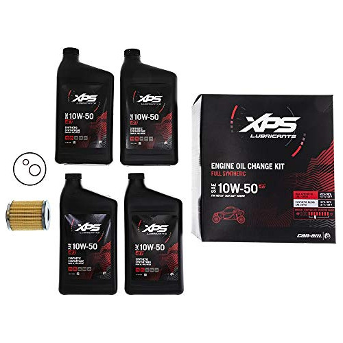 Kit De Cambio De Aceite Para Brp Can Am Maverick X3 10w-50