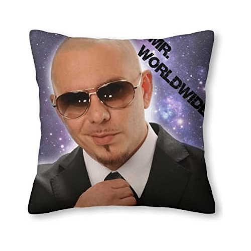 Fundas De Almohada De Terciopelo Estrellas De Pitbull M...