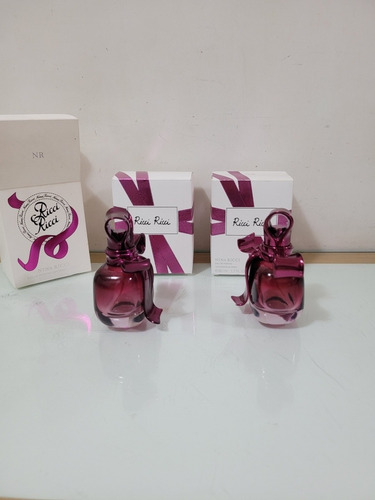 Frasco De Perfume Vacío Nina Ricci Caja Colección Deco Arte (Usado)