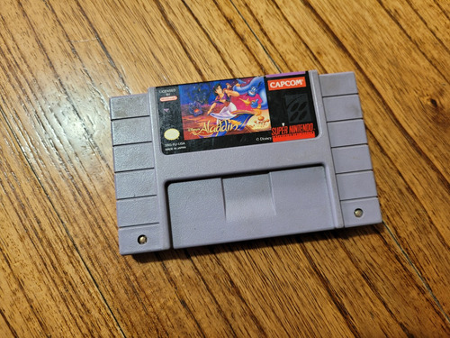 Juego Disney's Aladdin Super Nintendo Original Usa