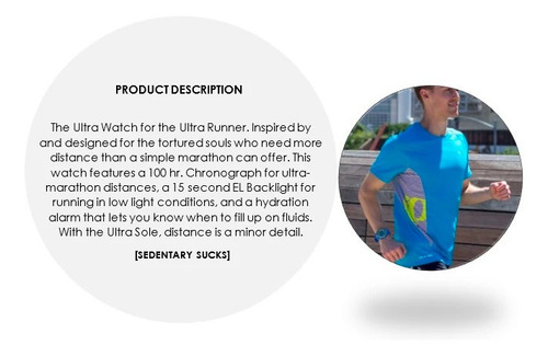 Imagen 2 de 4 de Reloj Deportivo Soleus Ultra Soul Black/red/silver