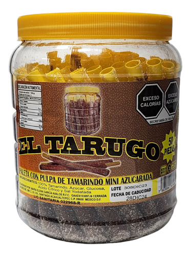 Mini Banderilla El Tarugo Azucar 50 Piezas