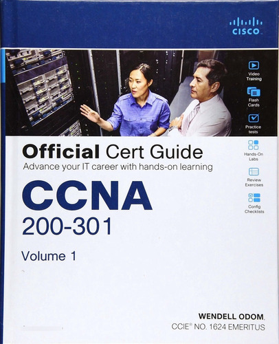 Ccna 200-301 Official Cert Guide, Volume 1;official Cert Guide, De Wendell, Odom. Editorial Cisco Press, Tapa Dura En Inglés, 2019