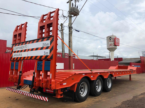 Carreta Prancha 3 Eixos Nova 2024 Br Carretas