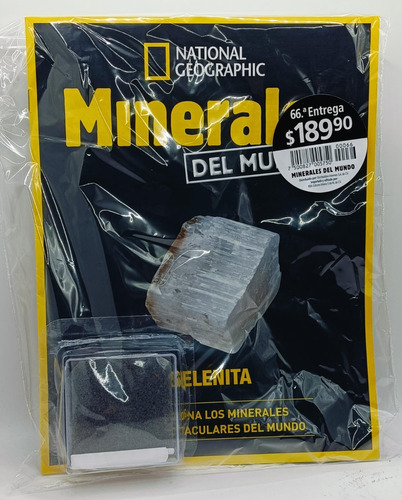 Minerales Del Mundo National Geographic #66 Selenita