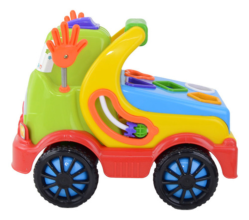 Brinquedo Educativo Carrinho Truck Mania Ta Te Ti - 873 Cor Verde