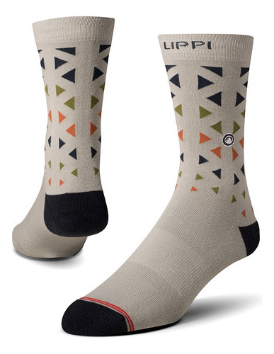 Calcetin Hombre Lippi Travel & Walk Light Socks Gris V20