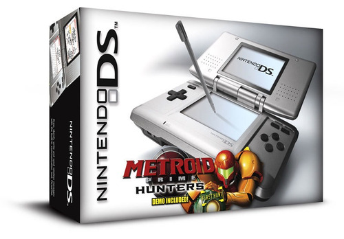 Nintendo DS Metroid Prime: Hunters cor cinza