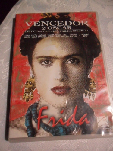 Dvd - Frida - Selma Hayek - Nacional - Usado 