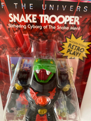 Snake Trooper Snake Men Motu Origins Retro Play Mattel W13 (Usado)