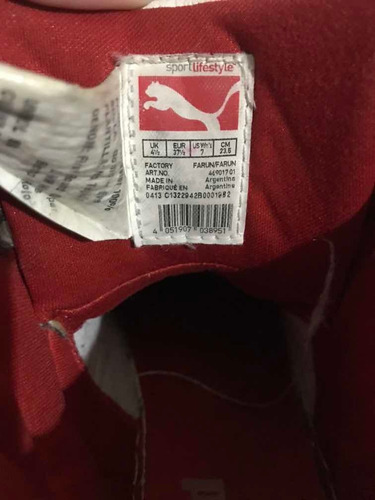 Zapatillas Puma Botitas Boxeo Mujer Talle 37 Deportivas
