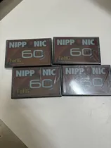 Comprar Lote 4 Cassettes Nipponic Fehg 60 Importados Audio