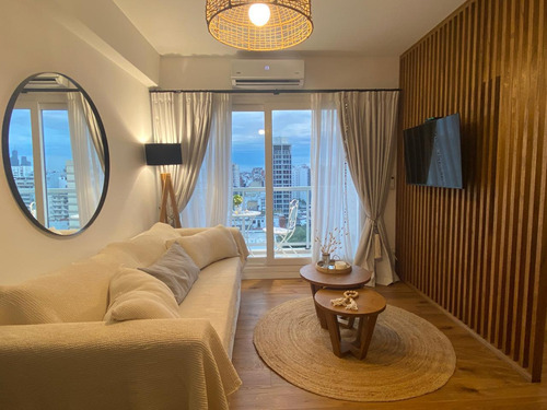 2 Ambientes Amoblado Y Equipado En Torre Vista Belgrano- Alquiler Paquete!