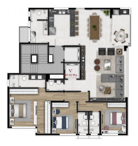 Imagem 15 de 17 de Apartamento Com 3 Dormitórios À Venda Com 302m² Por R$ 2.060.000,00 No Bairro Bigorrilho - Curitiba / Pr - Aa 1570