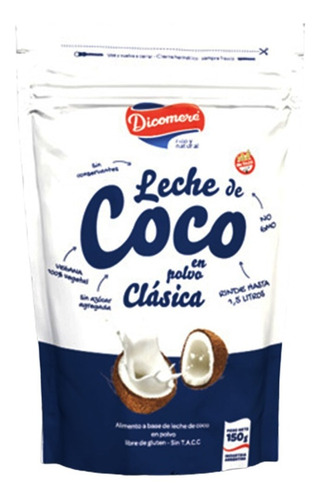 Leche De Coco En Polvo Dicomere 150g