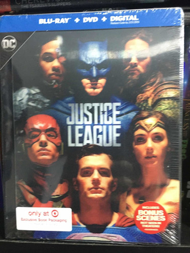 Blu-ray La Liga De La Justicia Digibook Exclusivo Y Limitado