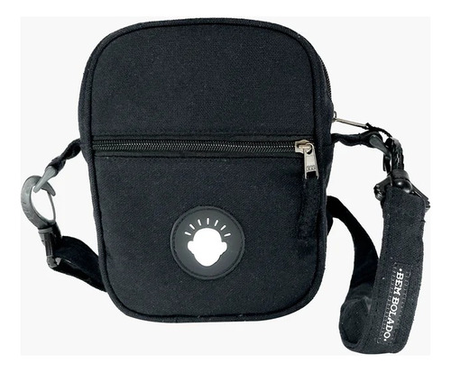 Shoulder Bag Mini Bolsa Bem Bolado Ombro Unissex Preto