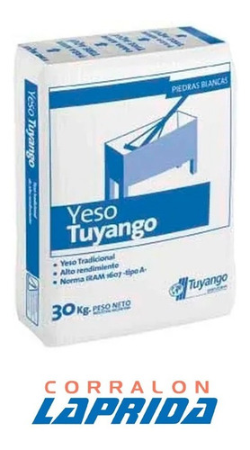 Yeso Tuyango Tradicional X 30 Kg
