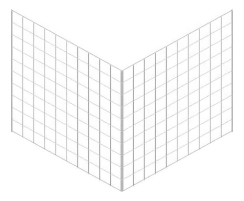 6 Reja De Alambre Mallas Exhibidor De 1x2m Cuadro 10x10,