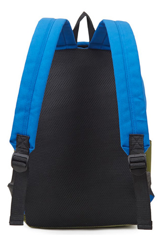 Mochila Con Bolsillo Portanotebook Everlast 22392 Color Azul Diseño De La Tela Liso
