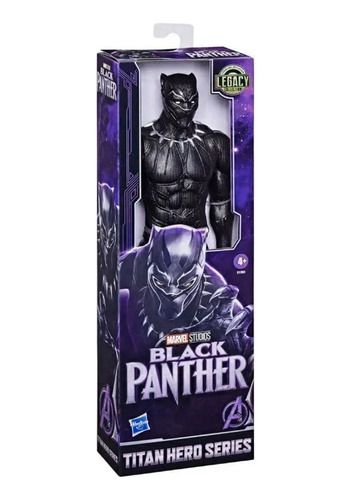 Pantera Negra Marvel Avengers Titan Hero Series +4años