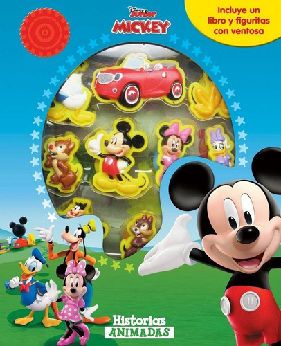 Mickey. Historias Animadas, De Disney. Editorial Libros Disney En Español