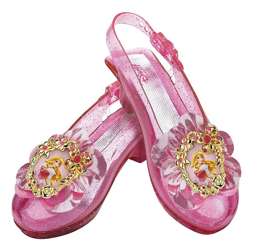 Disney Princess Aurora Sleeping Beauty Girls Sparkle Zapatos