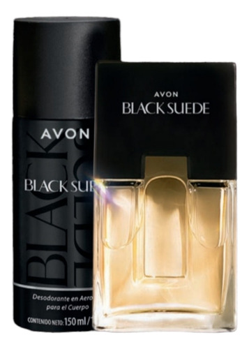 Set X 2 Fragancia Black Suede Avon