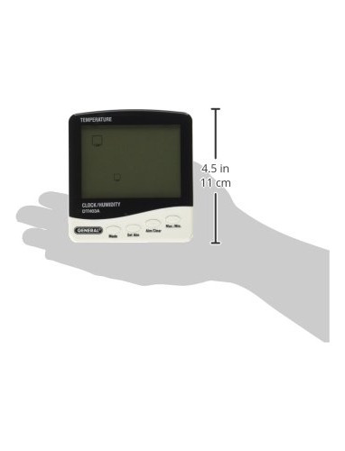 Monitor Digital De Temperatura Y Humedad General Tools Dth03