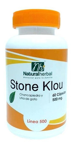 Stone Klou 500 - 60 Cápsulas 500 Mg.