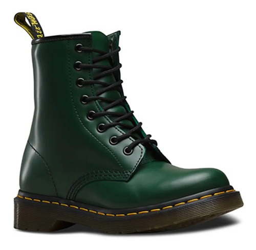 Bota Dama 1460w Smooth Green Verde Oscuro Dr. Martens | Envío gratis