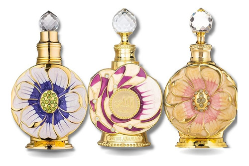 Swiss Arabian Layali Yulali & Amaali Aceites Perfume Pack 3