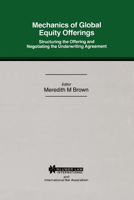 Libro Mechanics Of Global Equity Offerings - Meredith M. ...