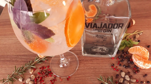 Gin Viajador Garrafa Com 750 Ml