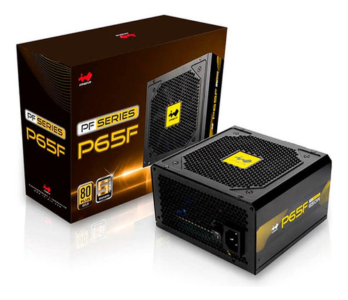 Fuente De Poder Pc 650w Gamer In Win 80 Plus Gold Modular