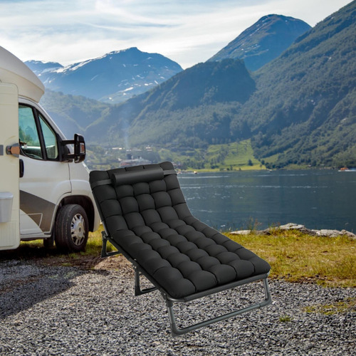 Cama Plegable Para Acampar, Cama Abatible 180cmx62cmx28cm