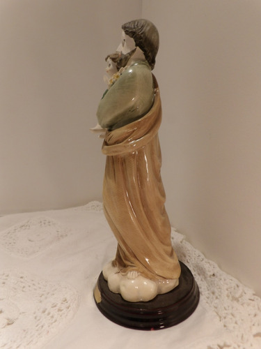Religioso San Jose Bellisimo 22x9x9 Poliresina Santini Unico