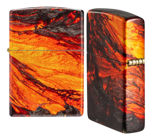 Encendedor Zippo Diseño Lava Ardiente