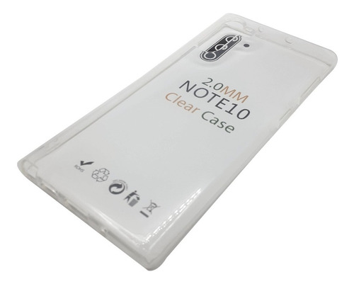 Protector Silicona Flexible Para Samsung Note 10