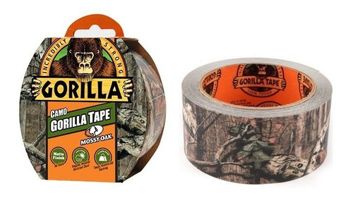 Cinta Adhesiva Gorilla Tape Camuflada De 47.8mm X 8.2m 