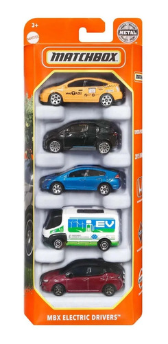 Matchbox  5 Pack - Mbx Electric Drivers - Hfh08