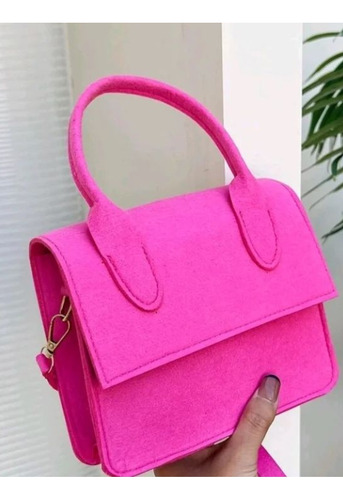 Bolso Mini Neón Rosado