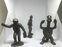 Comprar Set X 3 De Antiguos Muñecos Monstruos Espacio Año 70 Únicos!