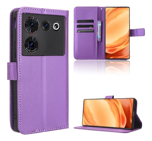 Estuche Estilo Diamante For Zte Nubia/blade, Con Tarjetero