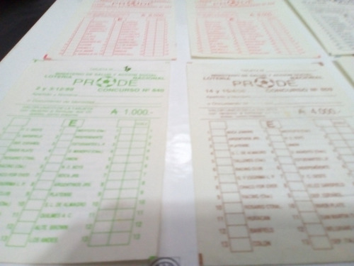 Fútbol Prode Boletas Originales + Libro!