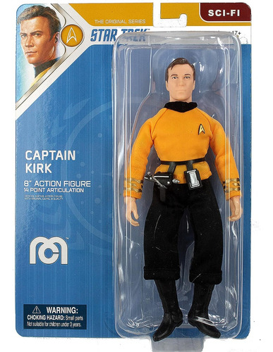 Mego Clothed Action Figure Star Trek Captain Kirk Original