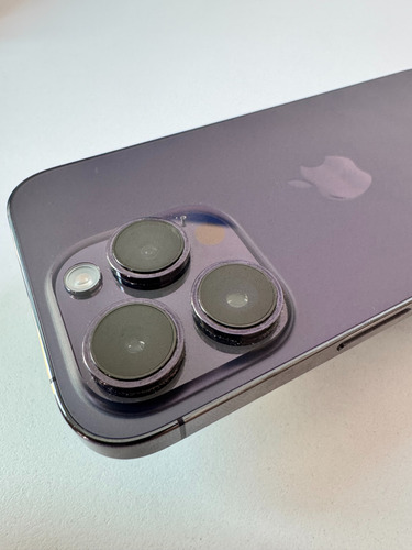 Apple iPhone 14 Pro Esim (256 Gb) - Morado Oscuro Color Violeta 88% Condición De Batería. (Usado)